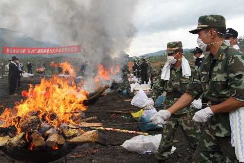 drug using in film society is somewhat common, but in China it can be very risky. 